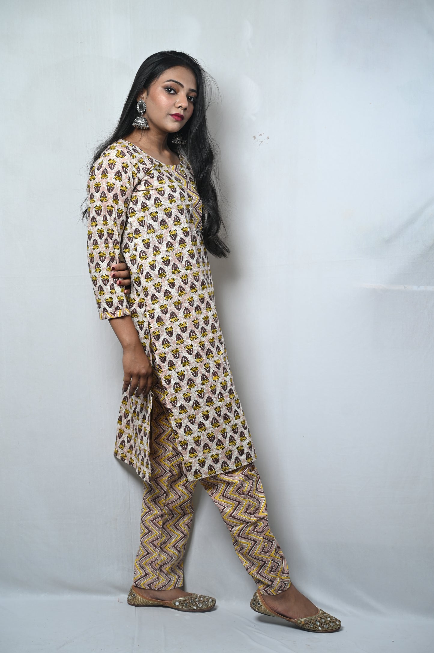 Summer cottan kurta set